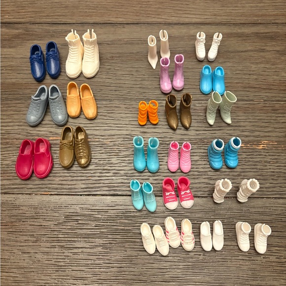 Barbie Other - Barbie and Ken shoe lot b1